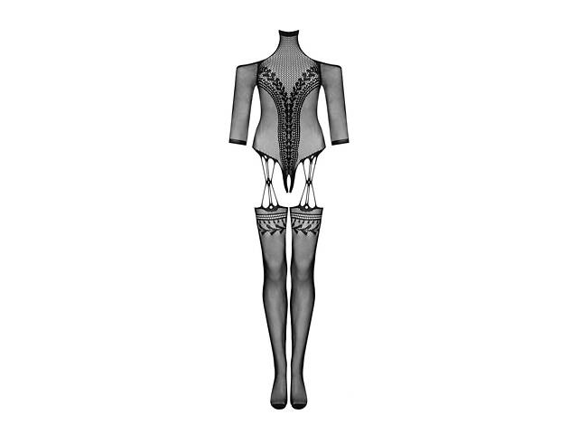Бодистокинг Obsessive Bodystocking G333 S/M/L черный (SO7699) - Фото 3