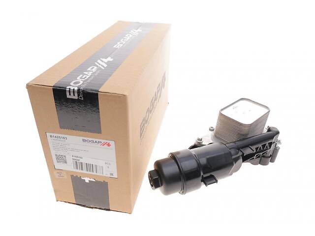 BOGAP B1425103 Корпус фільтра масляного BMW 2 (F46/F45)/X1 (F48)/X2 (F39) 15- (B37/B48/B38) (з радіатором) - Фото 1