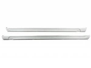 Боковые пороги V-2 (под покраску) Длинная база для Volkswagen T5 Caravelle 2004-2010 гг.