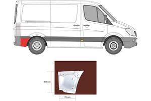 Боковина VW CRAFTER 30-50 (2E_) / VW CRAFTER 30-35 (2E_) 2006-2018 г.