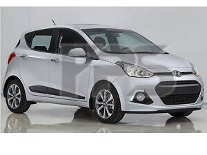 Бічне скло передніх дверей Hyundai i10 '13 - ліве (XYG)