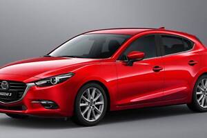 Боковое стекло задней двери Mazda 3 BM '13 - хетчбек правое (XYG)