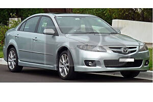 Боковое стекло задней двери Mazda 6 '02-08 хетчбек левое (Armourplate)