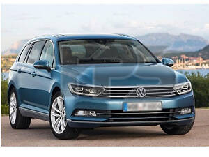 Боковое стекло задней двери Volkswagen Passat B8 универсал 15 - левое (XYG)