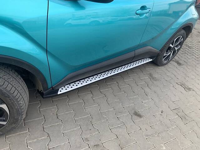 Боковые подножки Оригинал V1 (2 шт, алюм.) для Toyota C-HR 2016-2023 гг - Фото 7