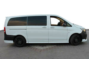 Бокові пороги (під фарбування) ExtraLong, 1 зсувні двері для Mercedes Vito / V-class W447 2014-2024 рр