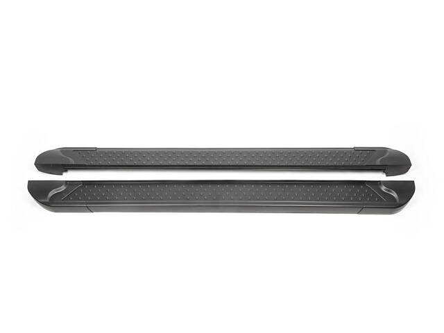 Боковые пороги Allmond Black (2 шт., алюминий) для MG ZS