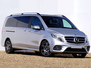 Бокові пороги AMG ExtraLong 2 зсувних дверки для Mercedes Vito / V-class W447 2014- рр