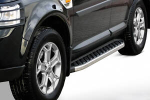 Боковые пороги BlackLine (2 шт, алюминий) для Range Rover Sport 2014-2022 гг