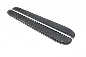 Боковые пороги Bosphorus Black (2 шт., алюминий) для Chevrolet Trax 2012-2024 гг