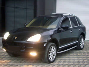 Боковые пороги Fullmond (2 шт, алюм.) Для Porsche Cayenne 2003-2010 гг.