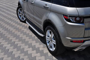 Боковые пороги Fullmond (2 шт., алюминий) для Range Rover Evoque 2012-2018 гг