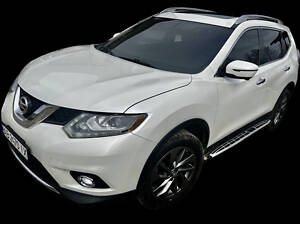 Бокові пороги OEM V2 (B-тип) для Nissan X-trail T32 / Rogue 2014-2021 рр