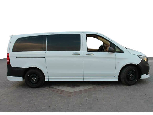 Боковые пороги (под покраску) Short/Long, 1 сдвижная дверь для Mercedes Vito/V-class W447 2014- гг - Фото 1