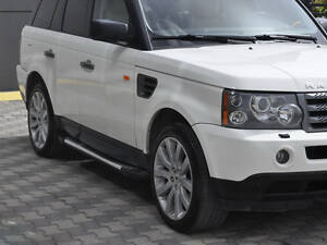 Бокові пороги Range Rover Sport 2005-2013 Allmond Grey Erkul