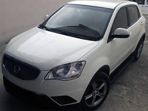 Бокові пороги Ssang Yong Korando Allmond Black Erkul