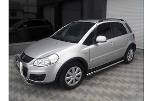 Боковые трубы d50 (2 шт, нерж) для Suzuki SX4 2006-2013 гг