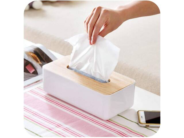 Коробка для серветок Tissue 21см - Фото 7