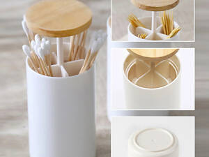 Бокс для ушных палочек и зубачисток Bathlux 7 цветов