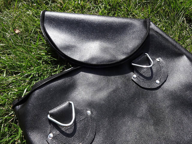 Боксерська груша Еліт 1,5 м. d 33 Кирза без наповнювача (hub_cj028f) - Фото 6