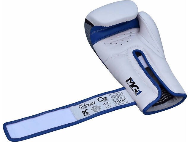 Боксерські рукавиці RDX F7 Ego Blue 10 унцій (капа в комплекті) - Фото 8