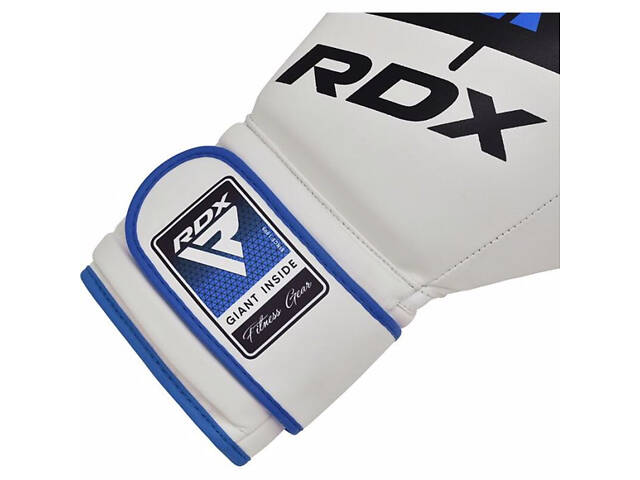 Боксерські рукавиці RDX F7 Ego Blue 10 унцій (капа в комплекті) - Фото 10