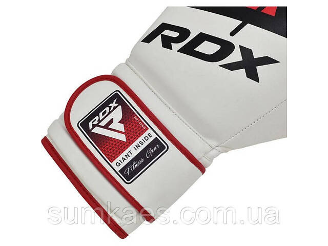 Боксерські рукавиці RDX F7 Ego Red 10 унцій (капа в комплекті) - Фото 4