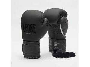 Боксерські рукавиці Leone GN059 Black/White 10 унцій (капу в комплекті), Оригінал!