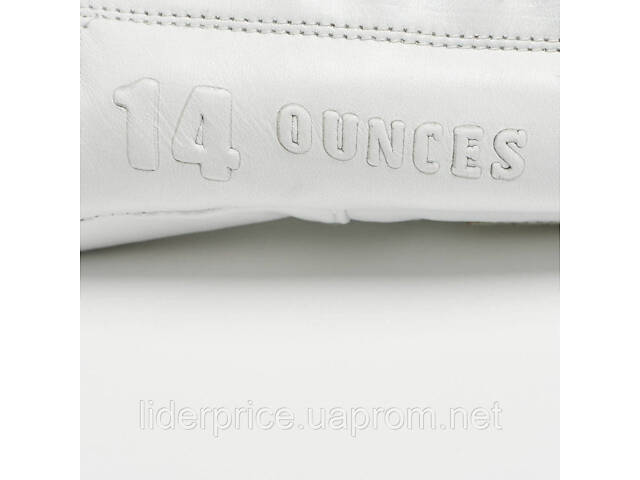 Боксерські рукавиці Leone GN111 THE GREATEST White 14 унцій (бинти 4 м. в комплекті), Оригінал! - Фото 8