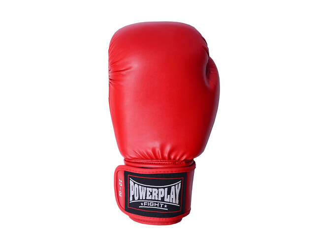 Боксерські рукавиці PowerPlay 3004 Classic Червоні 10 унцій - Фото 2