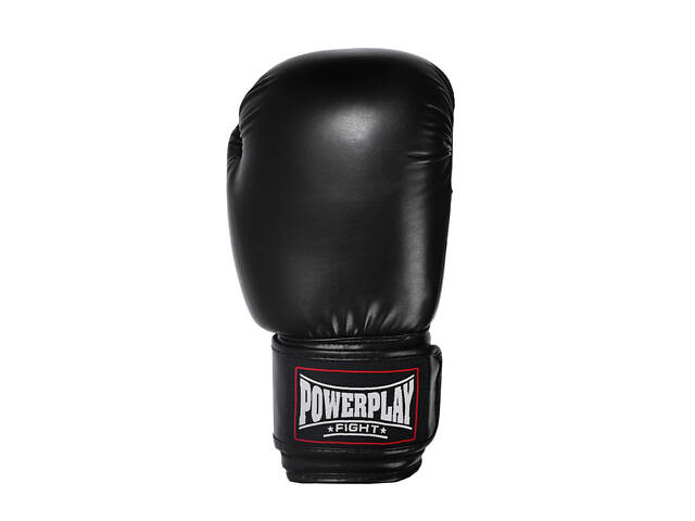 Боксерські рукавиці PowerPlay 3004 Classic Чорні 12 унцій - Фото 2