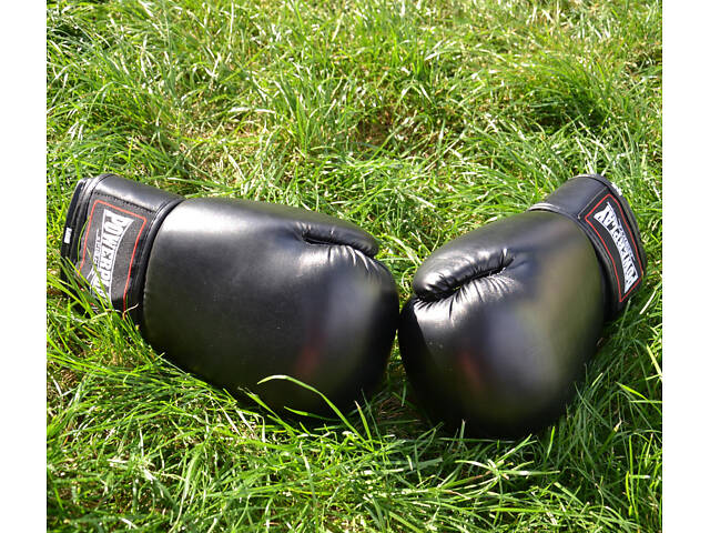 Боксерські рукавиці PowerPlay 3004 Classic Чорні 12 унцій - Фото 10
