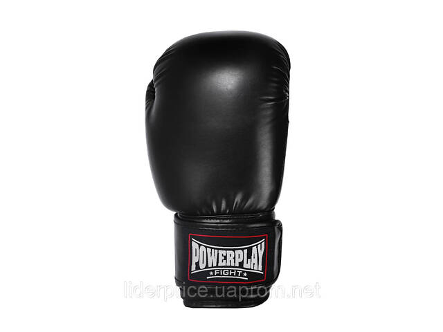 Боксерські рукавиці PowerPlay 3004 Classic Чорні 12 унцій, Оригінал! - Фото 2