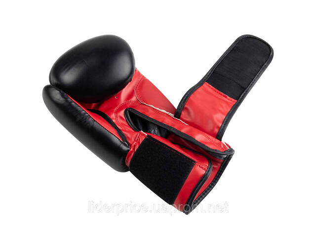 Боксерські рукавиці PowerPlay 3004 Classic Чорно-Червоні 14 унцій, Оригінал! - Фото 6