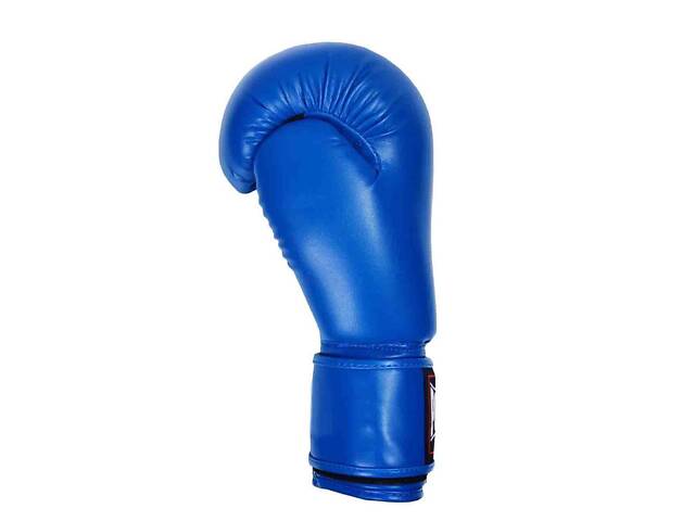 Боксерські рукавиці PowerPlay 3004 Classic Сині 12 унцій - Фото 3