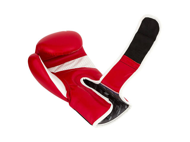 Боксерські рукавиці PowerPlay 3018 Jaguar Червоні 12 унцій - Фото 2