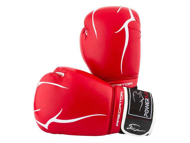 Боксерські рукавиці PowerPlay 3018 Jaguar Червоні 12 унцій - Фото 3