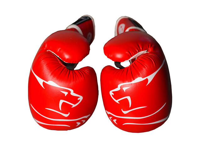 Боксерські рукавиці PowerPlay 3018 Jaguar Червоні 12 унцій - Фото 6