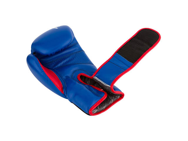 Боксерські рукавиці PowerPlay 3018 Jaguar Сині 10 унцій - Фото 5