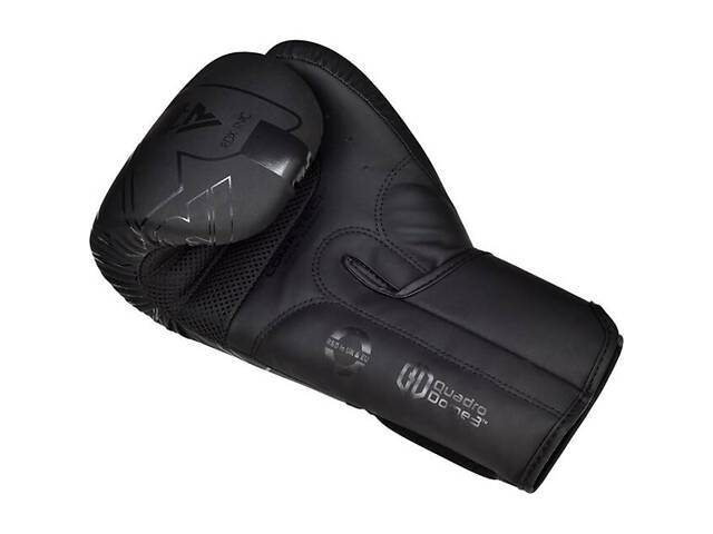 Боксерські рукавиці RDX F6 Kara Matte Black 8 унцій (капа в комплекті) - Фото 7