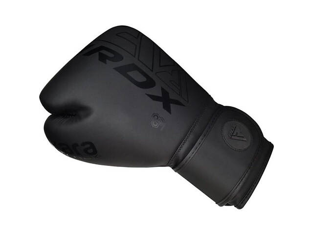 Боксерські рукавиці RDX F6 Kara Matte Black 8 унцій (капа в комплекті) - Фото 8