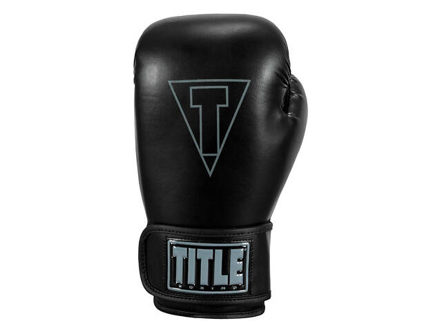 Боксерські рукавиці TITLE Boxing Vegan Gloves Black 12 oz (капа в комплекті) - Фото 6