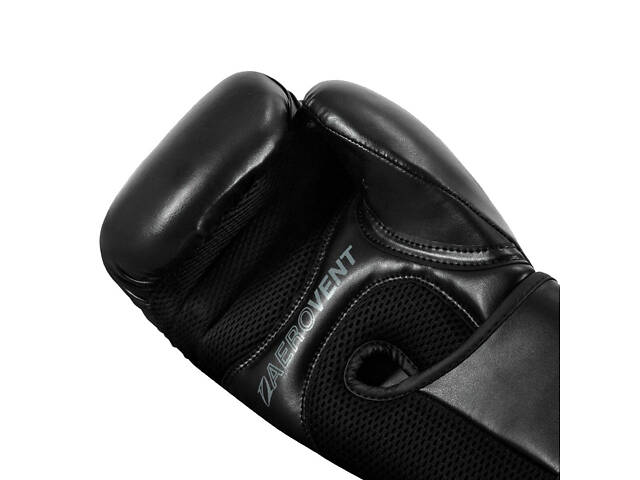 Боксерські рукавиці TITLE Boxing Vegan Gloves Black 12 oz (капа в комплекті) - Фото 8