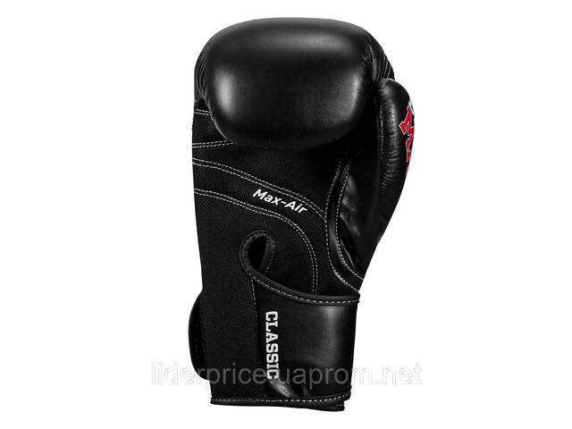 Боксерские перчатки TITLE Classic Black Max Black 14 oz (бинты 4м. в комплекте), Оригинал! - Фото 7