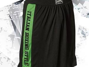 Боксерські шорти Leone Performance Black професійні для спарингу та тренувань Розмір XL