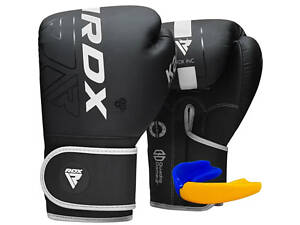 Боксерские перчатки RDX F6 Kara Matte White 14 унций