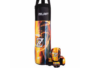 Боксерський набір Velo VL-3350 Чорний-жовтий