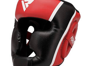 Боксерський шолом RDX AURA PLUS T-17 Red/Black XL