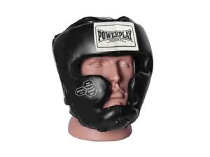 Боксерський шолом тренувальний PowerPlay 3043 Чорний XS