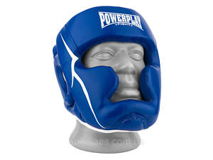 Боксерський шолом тренувальний PowerPlay 3100 PU Синій XS